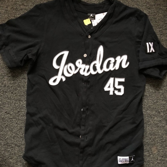 mj baseball jersey